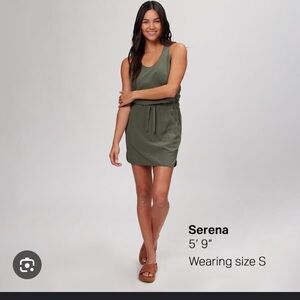 Patagonia Fleetwith dress size S green